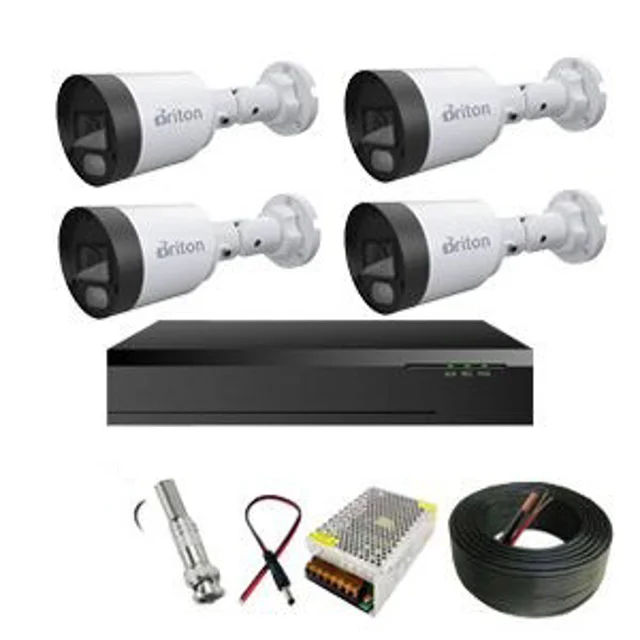 پکیج 4 عددی دوربین مداربسته برایتون مدل UVC101B1AR-L