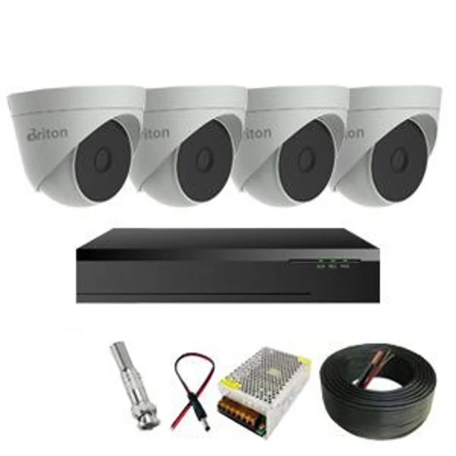 پکیج 4 عددی دوربین مداربسته برایتون مدل UVC232T43P2-M
